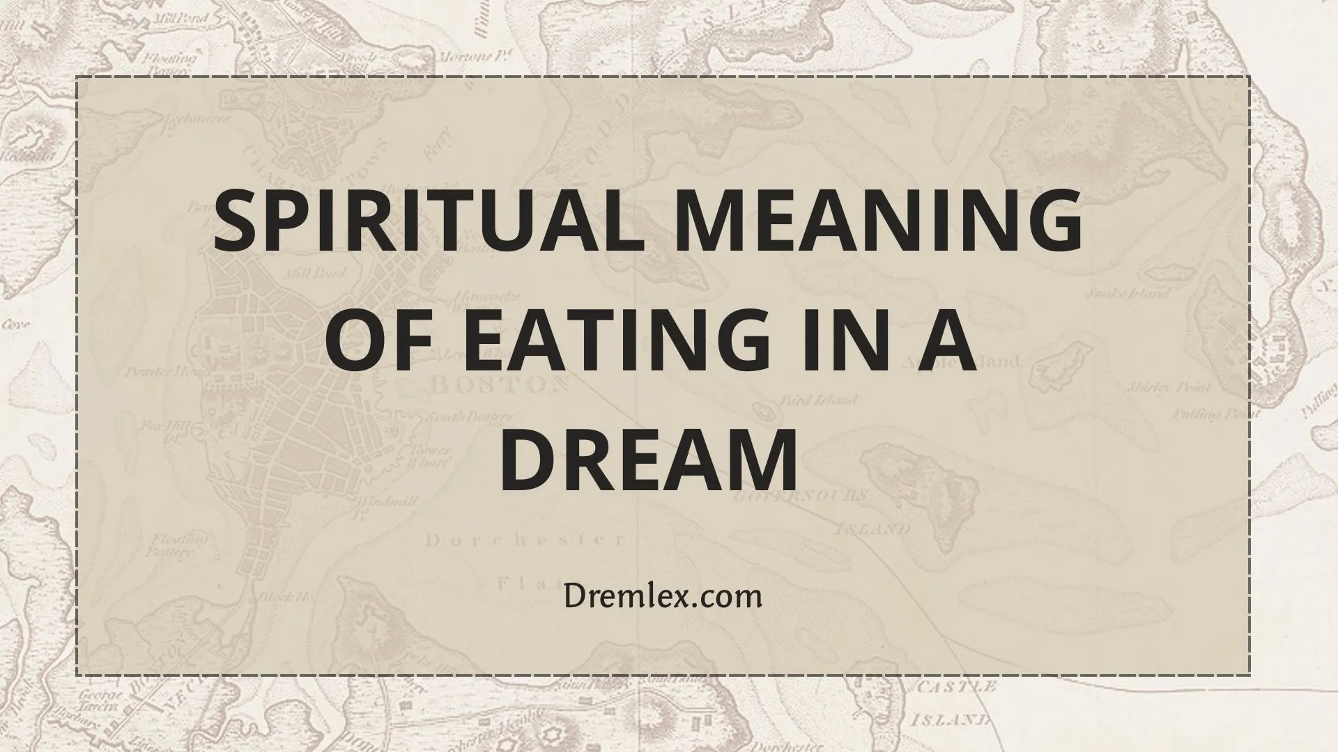 Spiritual Meaning of Eating in a Dream