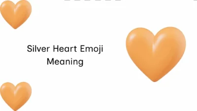 Silver Heart Emoji Meaning